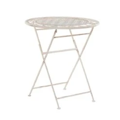 Beliani - TRIESTE - Bistroset Voor 2 - Beige - IJzer -Meubels Voor Thuis 9788502