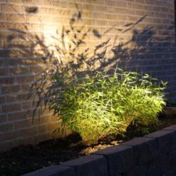 QAZQA Set Van 4 Prikspots Zwart Incl. LED IP68 - Garly -Meubels Voor Thuis 9791516