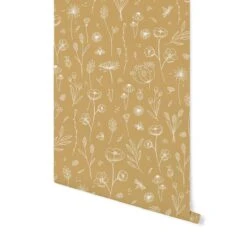 Little Dutch Vliesbehang | Wild Flowers Ochre - Oranje - 10mx53cm 16 Little Dutch Vliesbehang | Wild Flowers Ochre - Oranje - 10mx53cm -Meubels Voor Thuis 9795082
