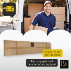 LW Collection Kamerscherm 4 Panelen Bruin 170x160cm -Meubels Voor Thuis 9797203