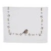 Clayre & Eef Gastendoekje 40x66 Cm Beige Bruin Katoen Vogel Toilet -Meubels Voor Thuis 9800639