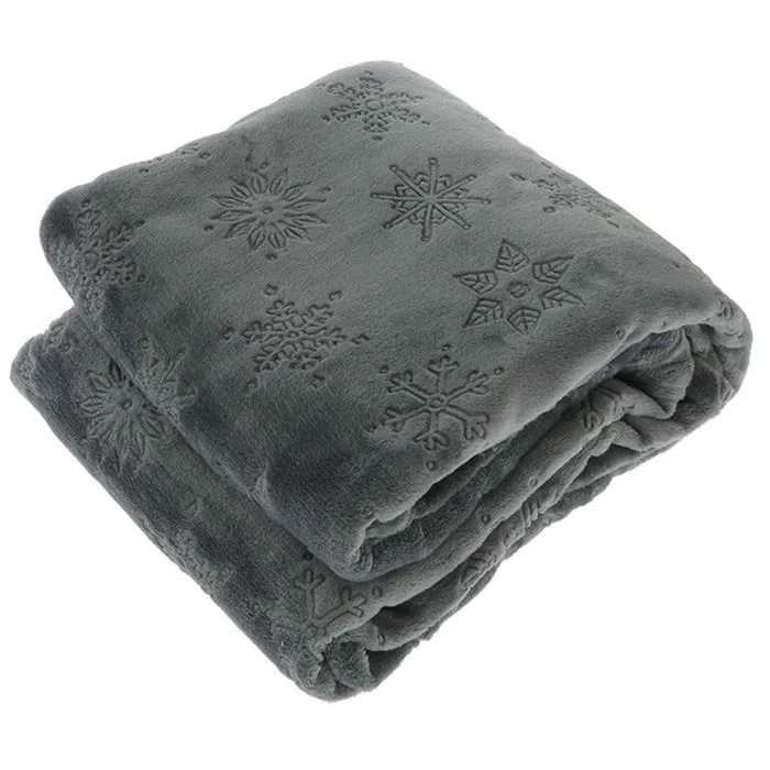 Unique Living | Plaid Faith 150x200cm Dark Grey 3 Unique Living | Plaid Faith 150x200cm Dark Grey