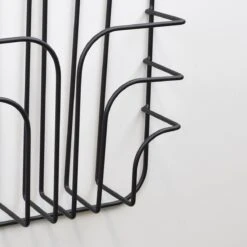 LOFT42 Rowan Tijdschriftenrek - Zwart - Metaal -Meubels Voor Thuis 9817809