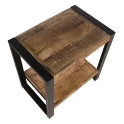 Clayre & Eef Nachtkastje 60x40x60 Cm Bruin Hout Bijzettafel 11 Clayre & Eef Nachtkastje 60x40x60 Cm Bruin Hout Bijzettafel -Meubels Voor Thuis 9821910