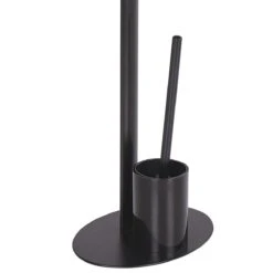 Beliani - SARTO - Toiletrol En Borstelhouder - Zwart - Staal 13 Beliani - SARTO - Toiletrol En Borstelhouder - Zwart - Staal -Meubels Voor Thuis 9824755