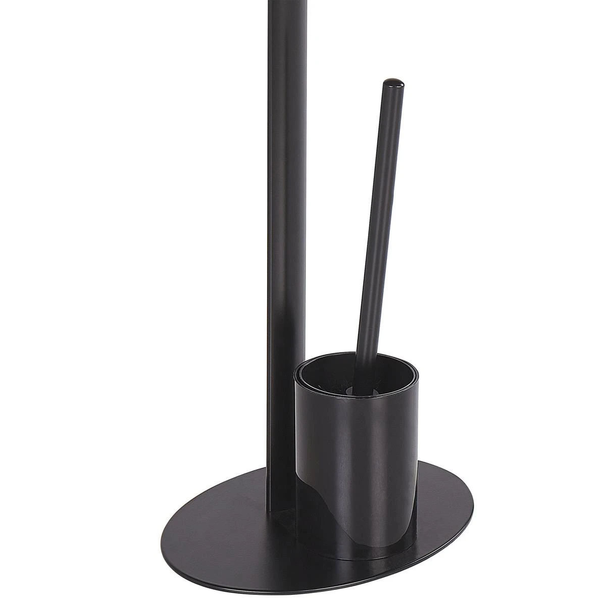 Beliani - SARTO - Toiletrol En Borstelhouder - Zwart - Staal 7 Beliani - SARTO - Toiletrol En Borstelhouder - Zwart - Staal - Afbeelding 5