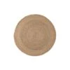WOOOD Ross Vloerkleed - Jute - Naturel - 1x150x150 2 WOOOD Ross Vloerkleed - Jute - Naturel - 1x150x150 -Meubels Voor Thuis 9839486