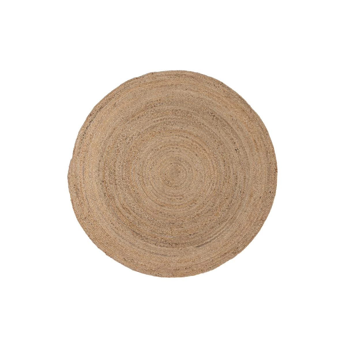 WOOOD Ross Vloerkleed - Jute - Naturel - 1x150x150 3 WOOOD Ross Vloerkleed - Jute - Naturel - 1x150x150