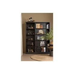 WOOOD Ross Vloerkleed - Jute - Naturel - 1x150x150 11 WOOOD Ross Vloerkleed - Jute - Naturel - 1x150x150 -Meubels Voor Thuis 9839496