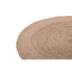 WOOOD Ross Vloerkleed - Jute - Naturel - 1x150x150 13 WOOOD Ross Vloerkleed - Jute - Naturel - 1x150x150 -Meubels Voor Thuis 9839505