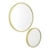 LOFT42 Mirror Spiegels Rond Goud Set Van 2 - Metaal - Ø45 & Ø35 -Meubels Voor Thuis 9860668