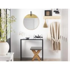 Beliani - GURS - Wandspiegel - Goud - IJzer -Meubels Voor Thuis 9882108