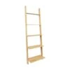 QUVIO Deco Ladder Voor Muur Met 5 Treden - Hout -Meubels Voor Thuis 9887826