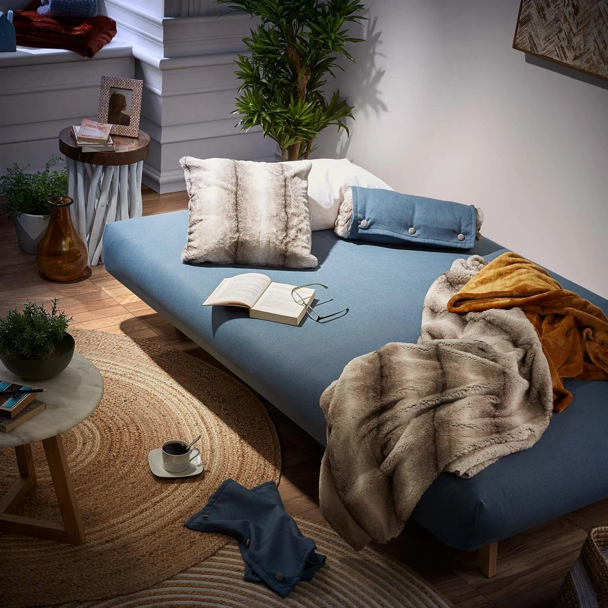 Kave Home Samy Vloerkleed Ø 150 Cm 10 Kave Home Samy Vloerkleed Ø 150 Cm - Afbeelding 8