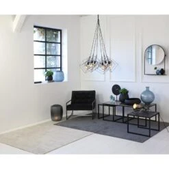 Light & Living - Klok WAIWO - 30x10x45.5 - Zwart 18 Light & Living - Klok WAIWO - 30x10x45.5 - Zwart -Meubels Voor Thuis 9894119