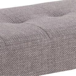 MOOS Iza Bankje - Grijs/Bruin -Meubels Voor Thuis 9897227