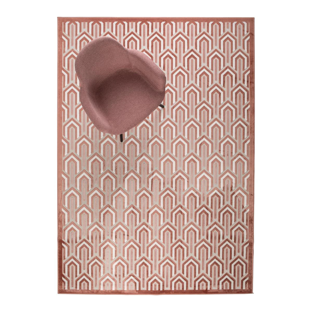 Zuiver Beverly Vloerkleed 170 X 240 Cm - Roze 10 Zuiver Beverly Vloerkleed 170 X 240 Cm - Roze - Afbeelding 8