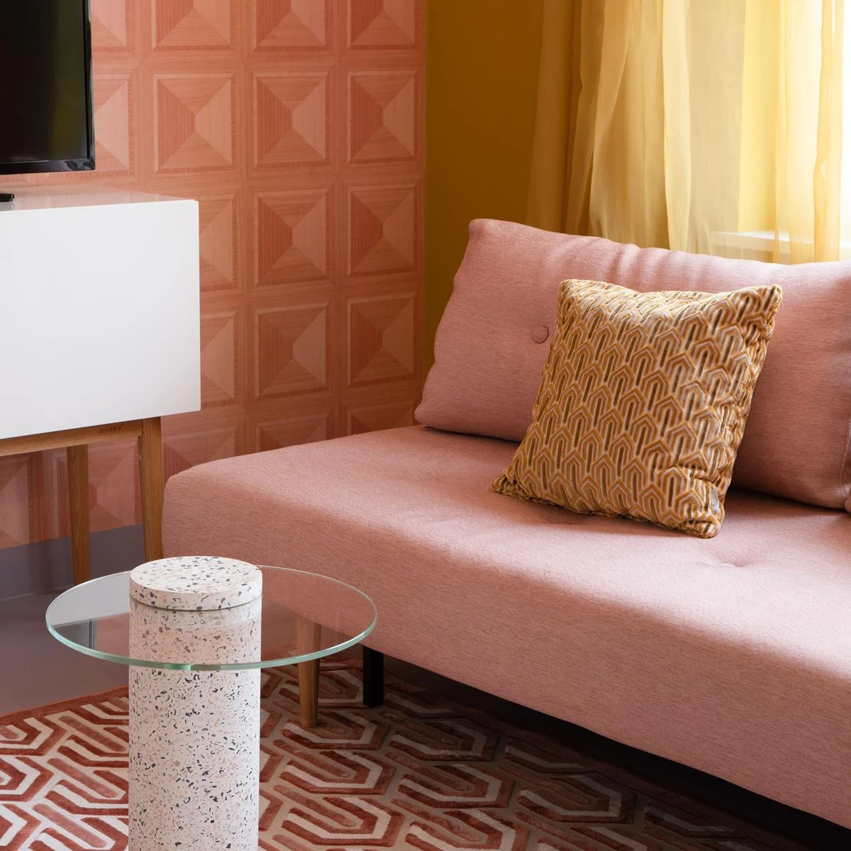 Zuiver Beverly Vloerkleed 170 X 240 Cm - Roze 11 Zuiver Beverly Vloerkleed 170 X 240 Cm - Roze - Afbeelding 9