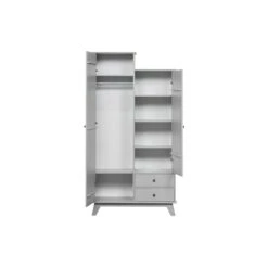 WOOOD Lily Garderobekast - Grenen - Clay - 190x98x41 -Meubels Voor Thuis 9905925