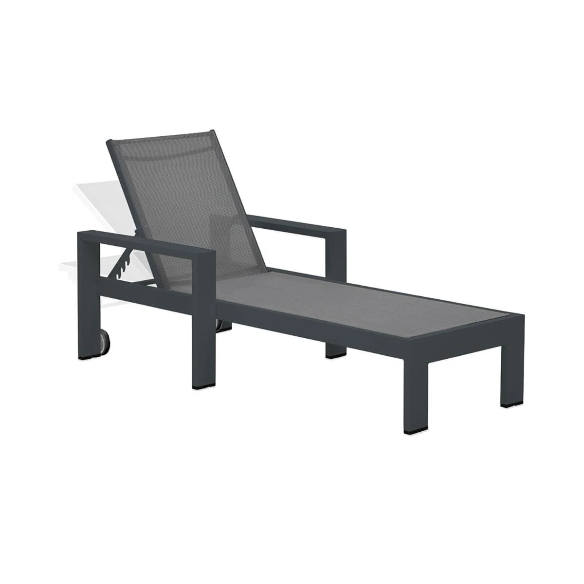 Garden Impressions Plaza Ligbed - Donker Grijs 3 Garden Impressions Plaza Ligbed - Donker Grijs