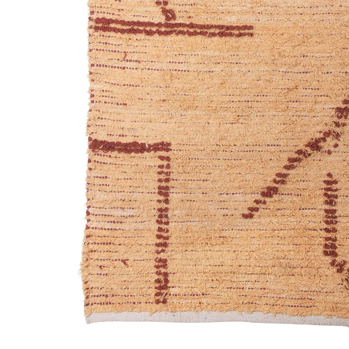 HKliving Handwoven Vloerkleed 70 X 200 Cm - Peach 5 HKliving Handwoven Vloerkleed 70 X 200 Cm - Peach - Afbeelding 3