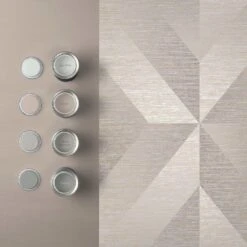 Graham & Brown | Vliesbehang - Atelier Geo Stone - Grijs -Meubels Voor Thuis 9950296