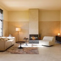 Zuiver Wings 3-zitsbank - Caramel -Meubels Voor Thuis 9951966