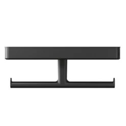 Tiger Carv Toiletrolhouder Met Planchet - Zwart 10 Tiger Carv Toiletrolhouder Met Planchet - Zwart -Meubels Voor Thuis 9957025