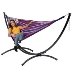 Tropilex® Hangmat Met Standaard Tweepersoons Arc & Chill Love Paars 15 Tropilex® Hangmat Met Standaard Tweepersoons Arc & Chill Love Paars -Meubels Voor Thuis 9965778