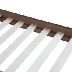 Beliani - POISSY - Tweepersoonsbed - Grijs - 160 X 200 Cm - MDF -Meubels Voor Thuis 9966778