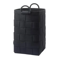 Aquanova Dix Wasmand 66 L - Zwart -Meubels Voor Thuis 9991923