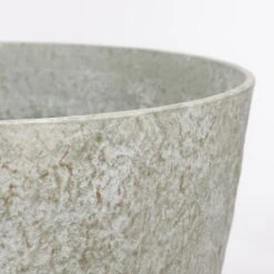 Mica Decorations Bravo Bloempot - H40 X Ø45 Cm - Lichtgrijs Slate -Meubels Voor Thuis 9998351